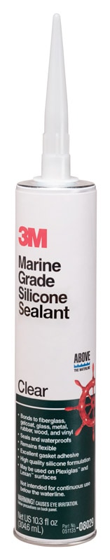 MARINE SILICONE CLR 10OZ