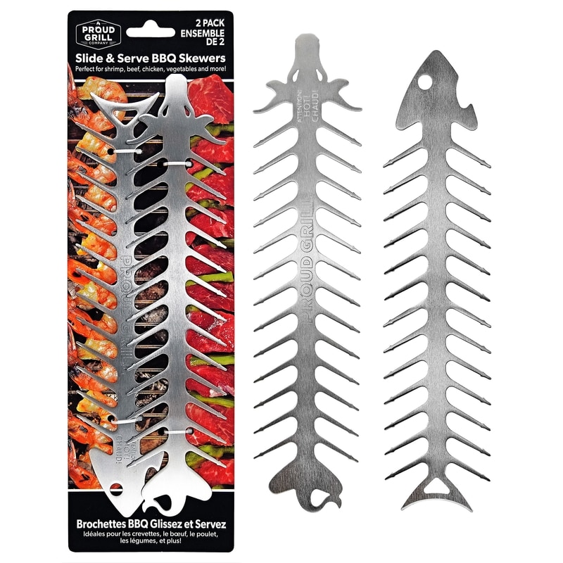 SKEWER SS CHRM 12.3X4.7"