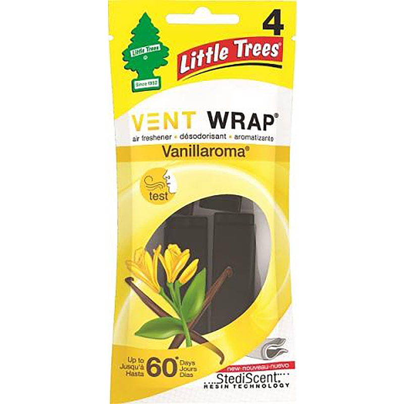 VENT WRAP VANILAROMA 4PK