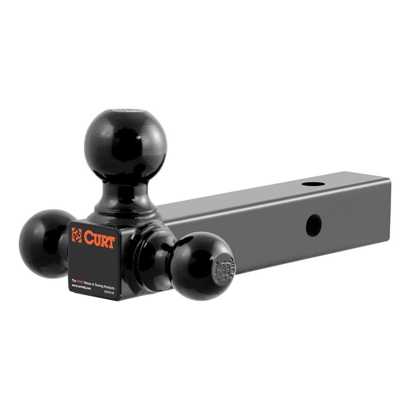 TRI-BALL MOUNT BLK 7"L