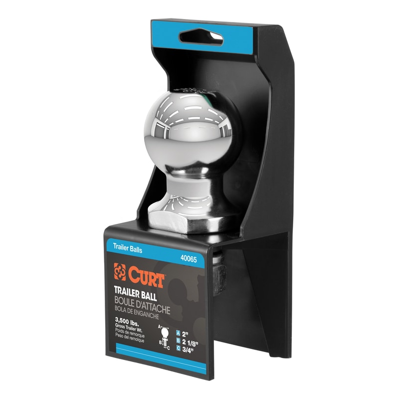 HITCH BALL STL 3500LB 2"