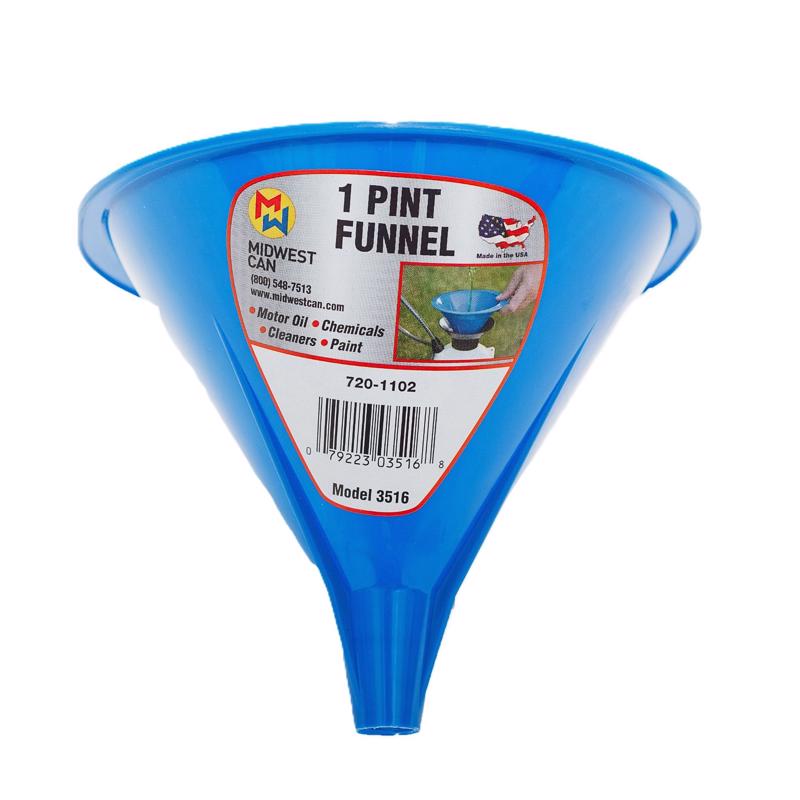 FUNNEL BLU PLYTL 1PT 5"H