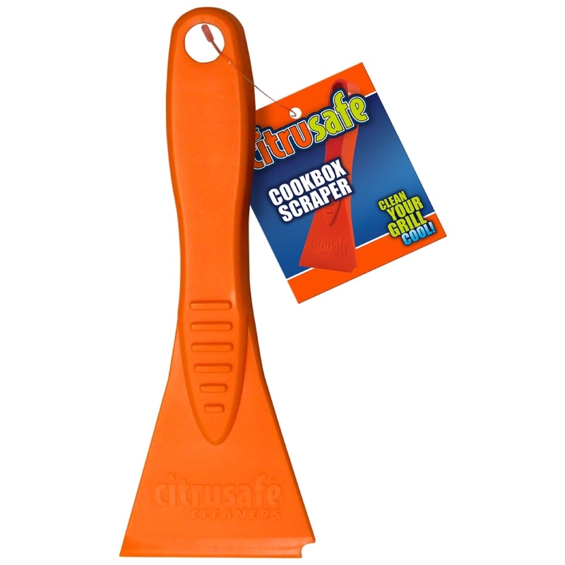 GRILL SCRAPER ORANGE 5"