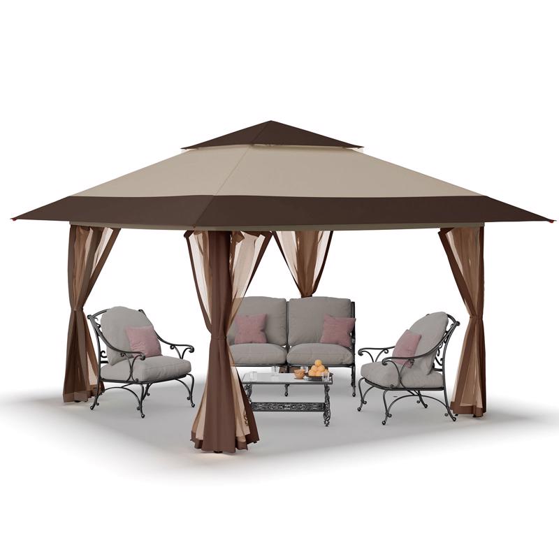 CNPY W/SCRN KT STL 9.25'