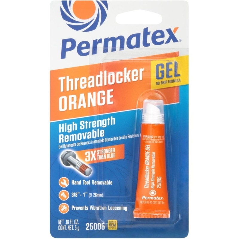 THREADLOCKER GEL 0.18OZ