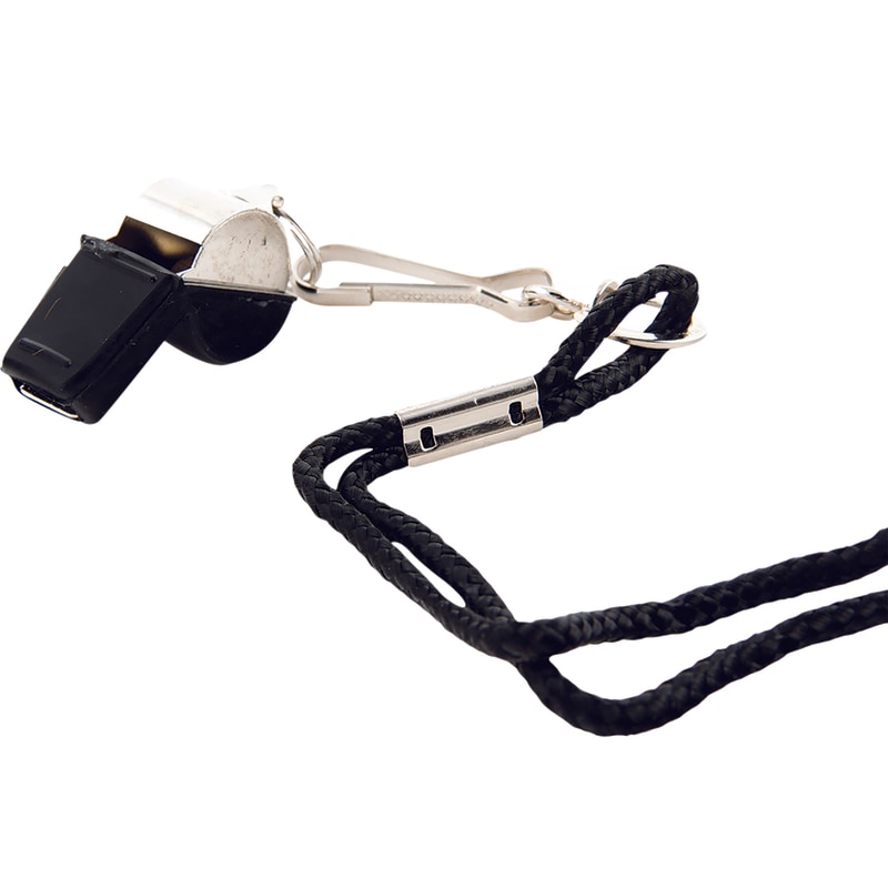 WHISTLE W/LIP GUARD 1PK