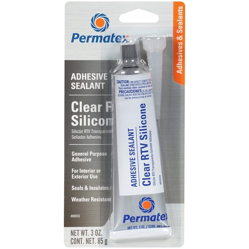 GLUE RTV SILICONE3OZ CLR