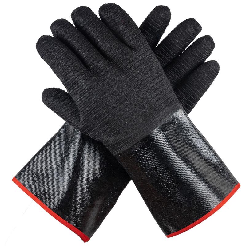 OVEN GLOVES BLACK 14"L