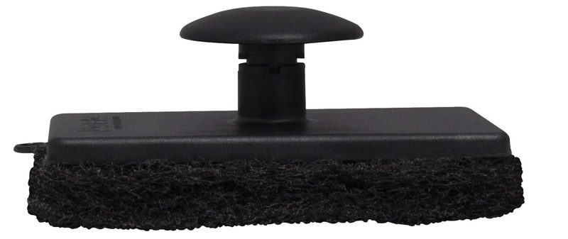 SCRUB PAD BLK COARSE 5"
