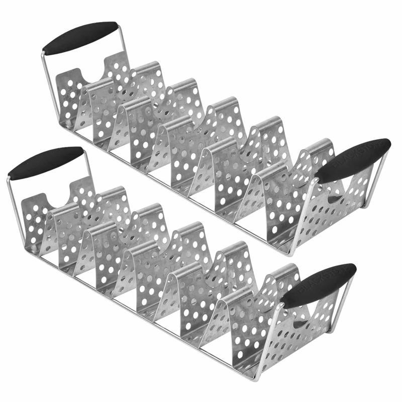 TACO TRAY DLX SS 2PK