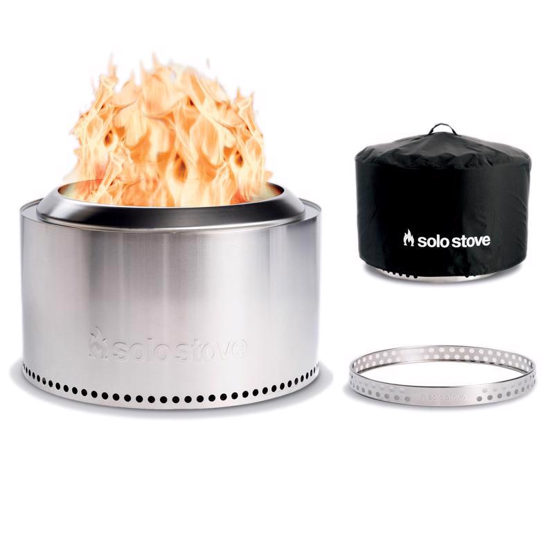 FIRE PIT W/STND CNYN 30"