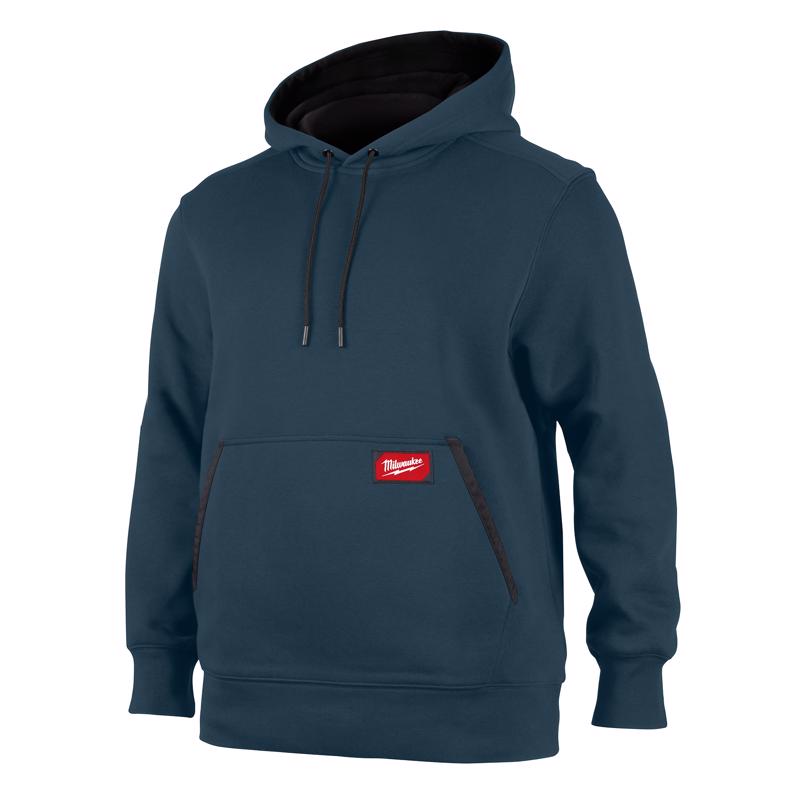 HOODIE PULLOVER BLU L