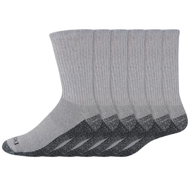 CREW SOCK MEN GRAY 6-12