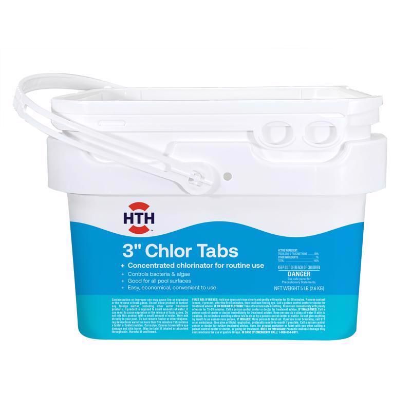 5LB HTH 3INCH CHLOR TABS