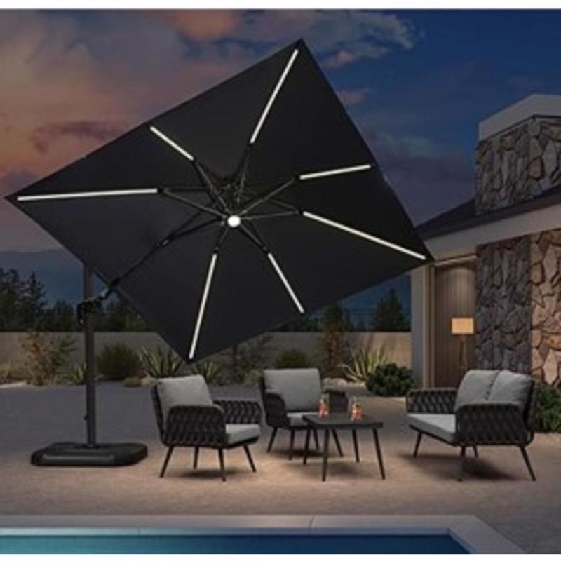 UMBRELLA OFFSET BLUE 10'