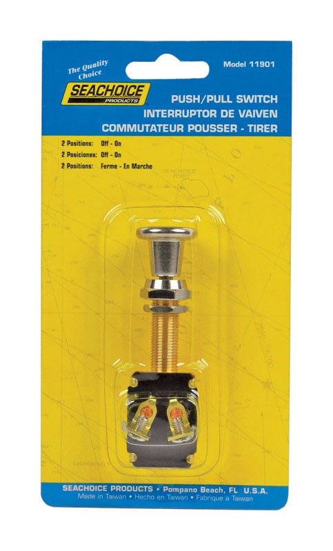 SWITCH 2 POSI PUSH-PULL