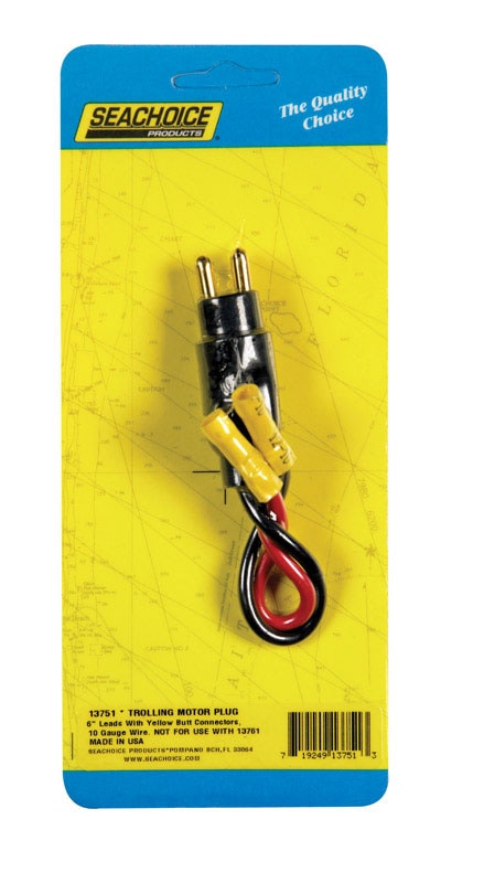 PLUG TROLLING MOTOR-12-V