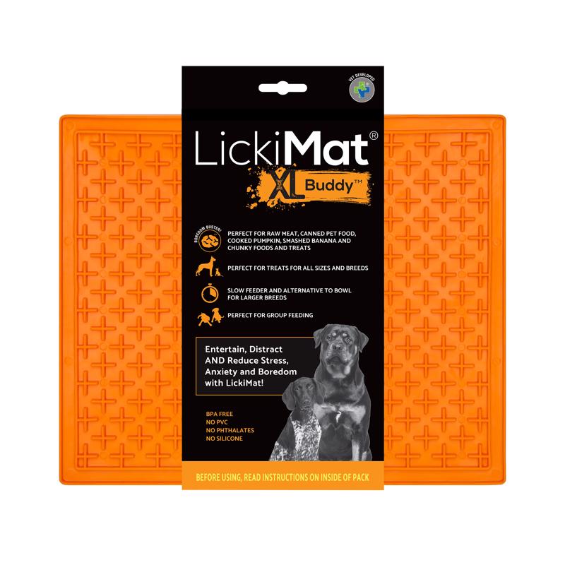 SLOW FDR DOG XL ORNG