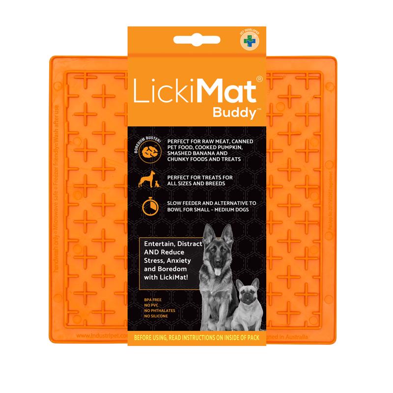 DOG LICK MAT ORNG