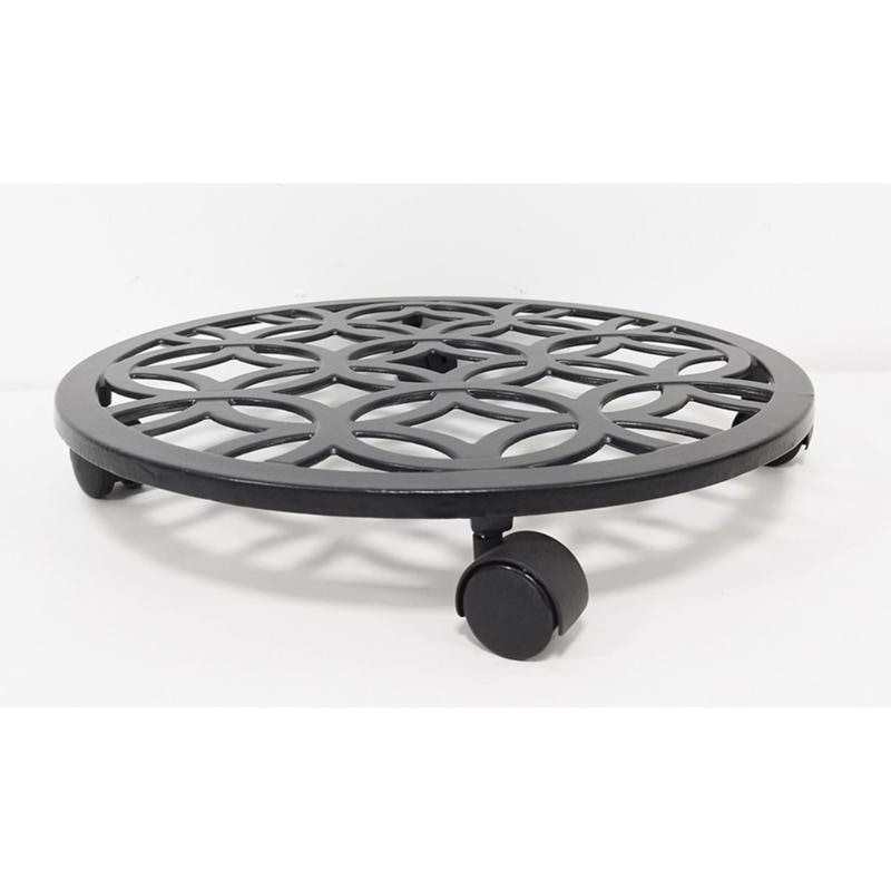 WHLD PLNT STND BLK 17"