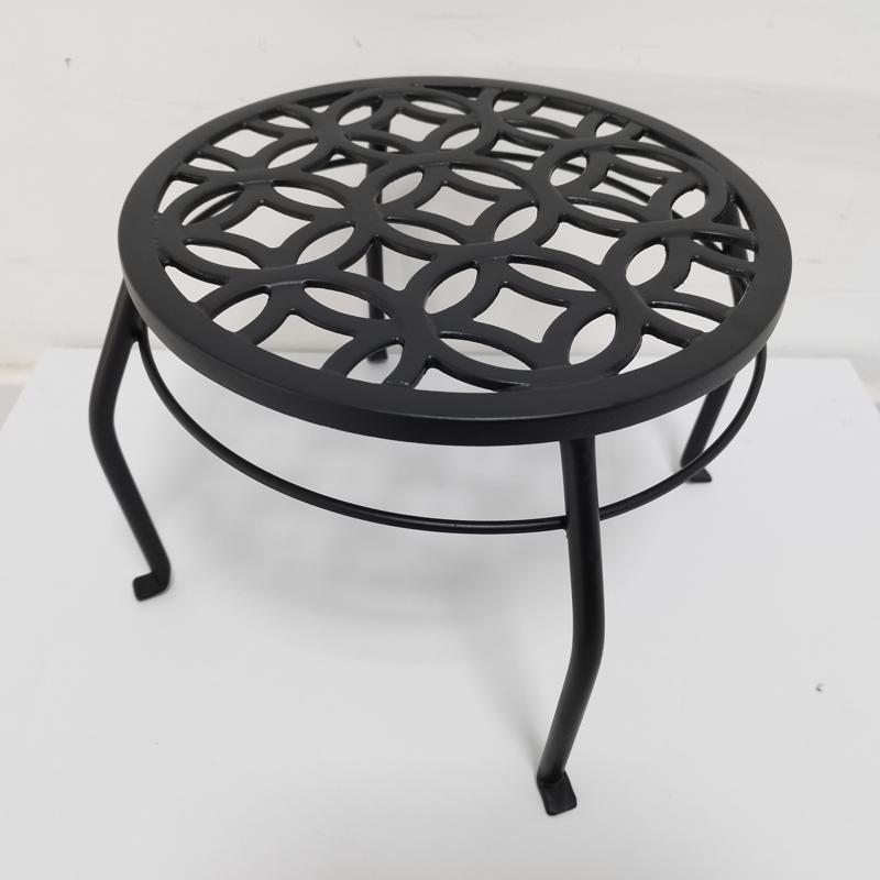 PLANT STAND BLACK 9"