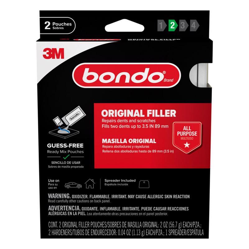 BONDO ORIG FLLER WHT 2OZ