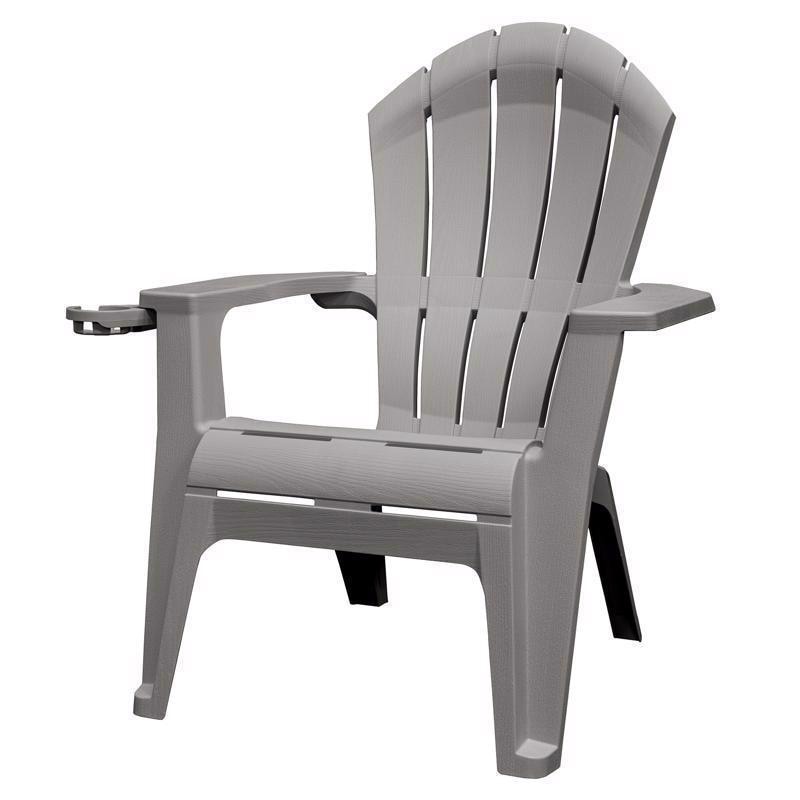 CHAIR ADRNDC RSN GRY 1PC