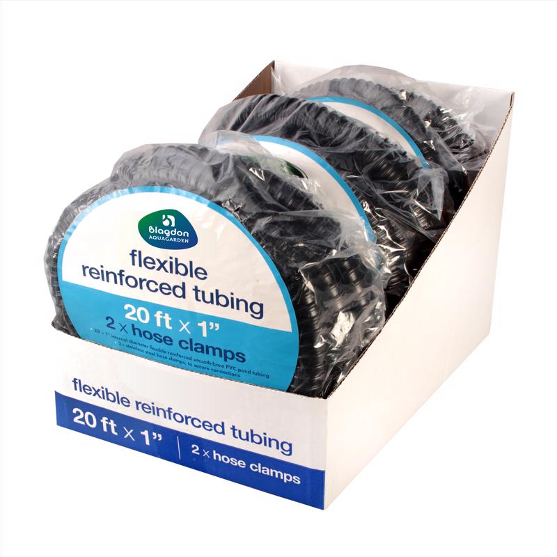 TUBNG PLST BLK 20' 3PC