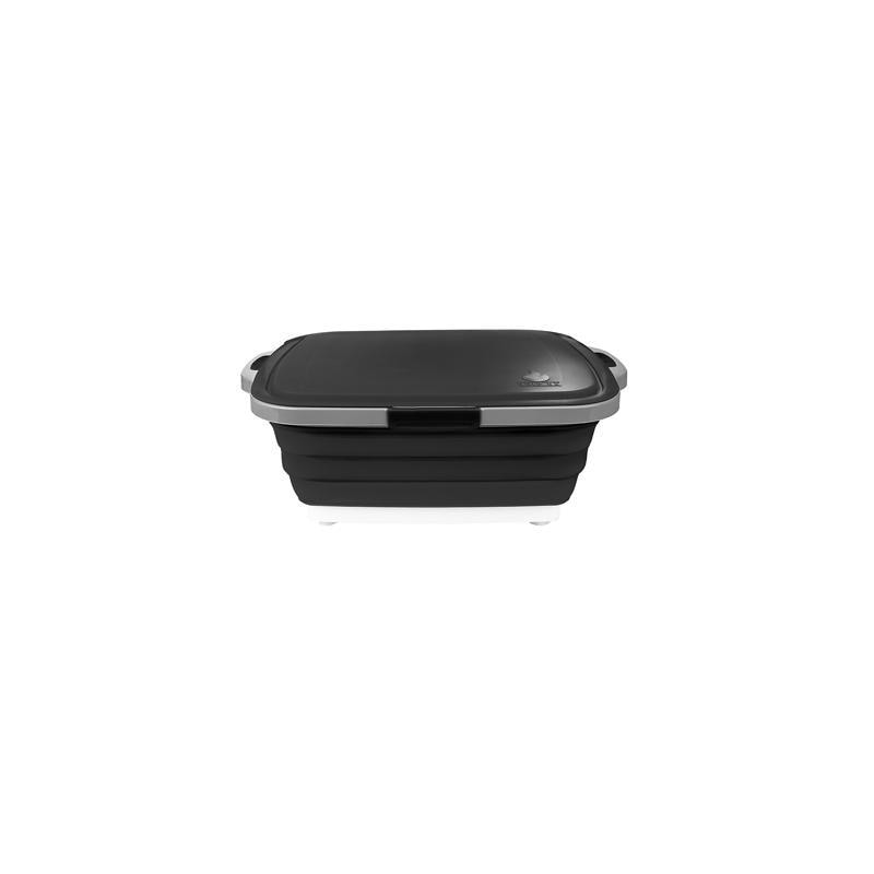 PREP TUB SLCN BLK 15.75"