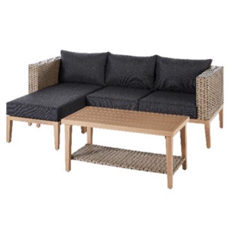 BRBNK 4PC DEEP SEAT SET