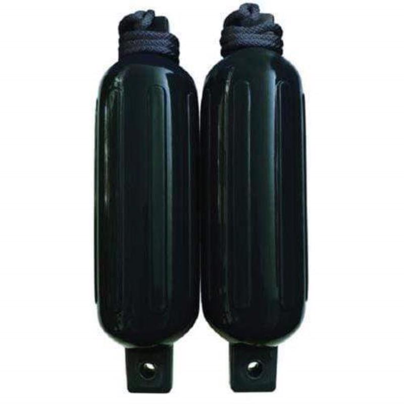 BOAT FENDER VNYL BK 5.5"