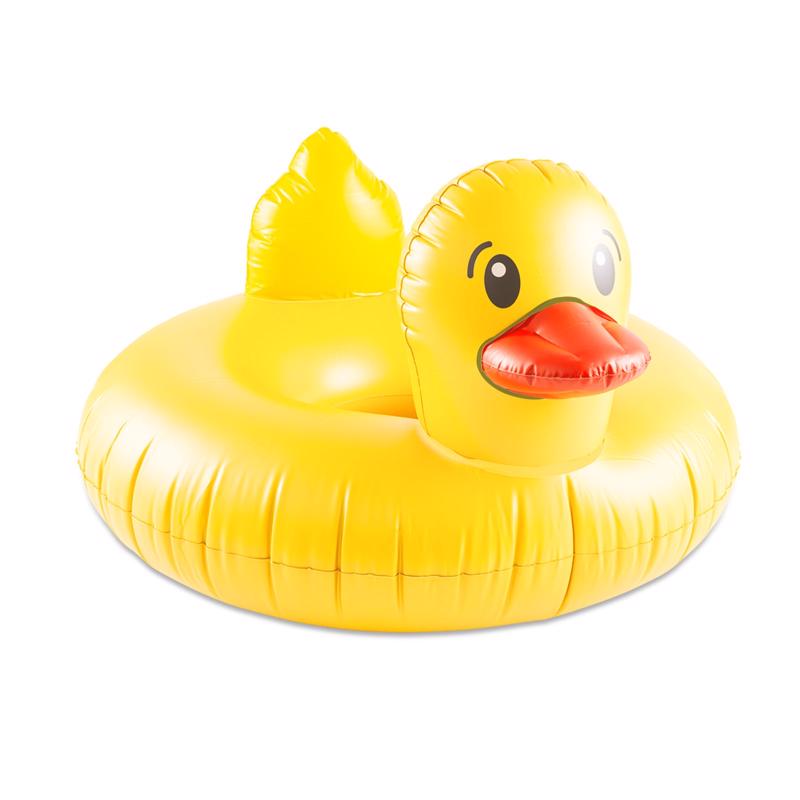POOL FLOAT DUCK YLW
