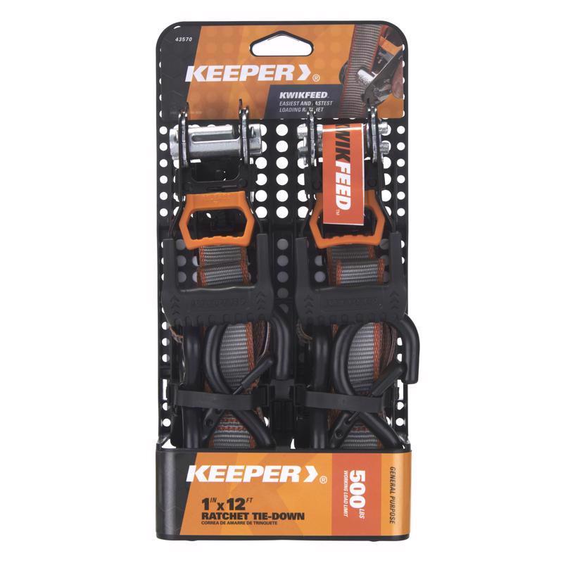 RTCHT TIE DWN GRY 12'