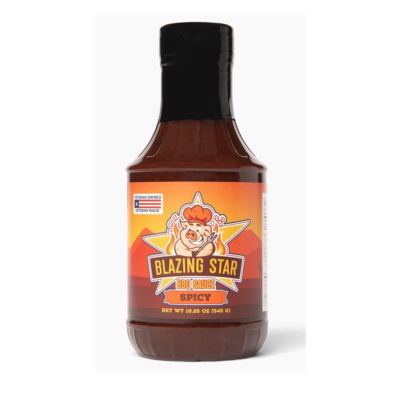 BBQ SAUCE SPCY 19.25OZ