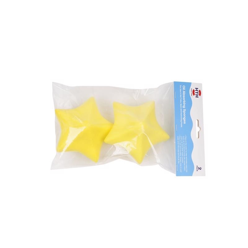 POOL SCRBR PD STR YL 2PK