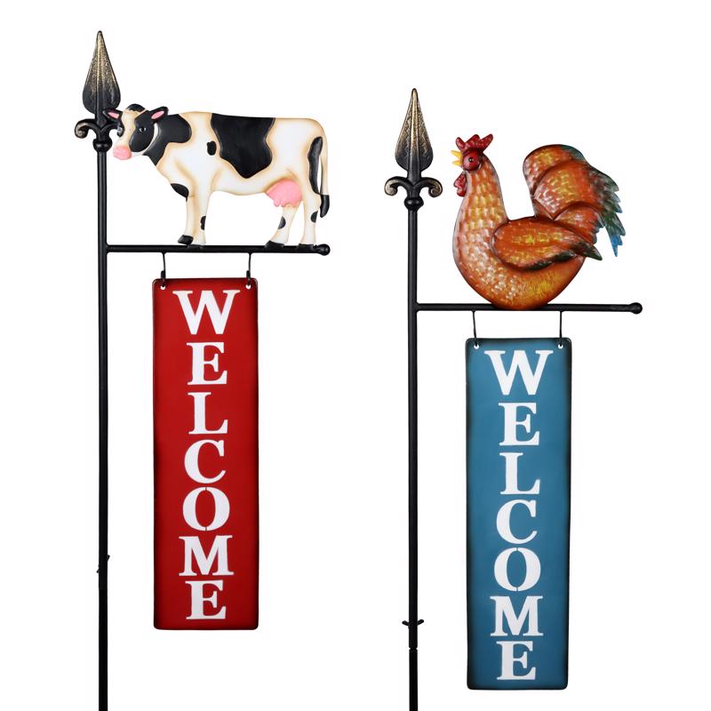 OTDR GRDN STK MTL 48"