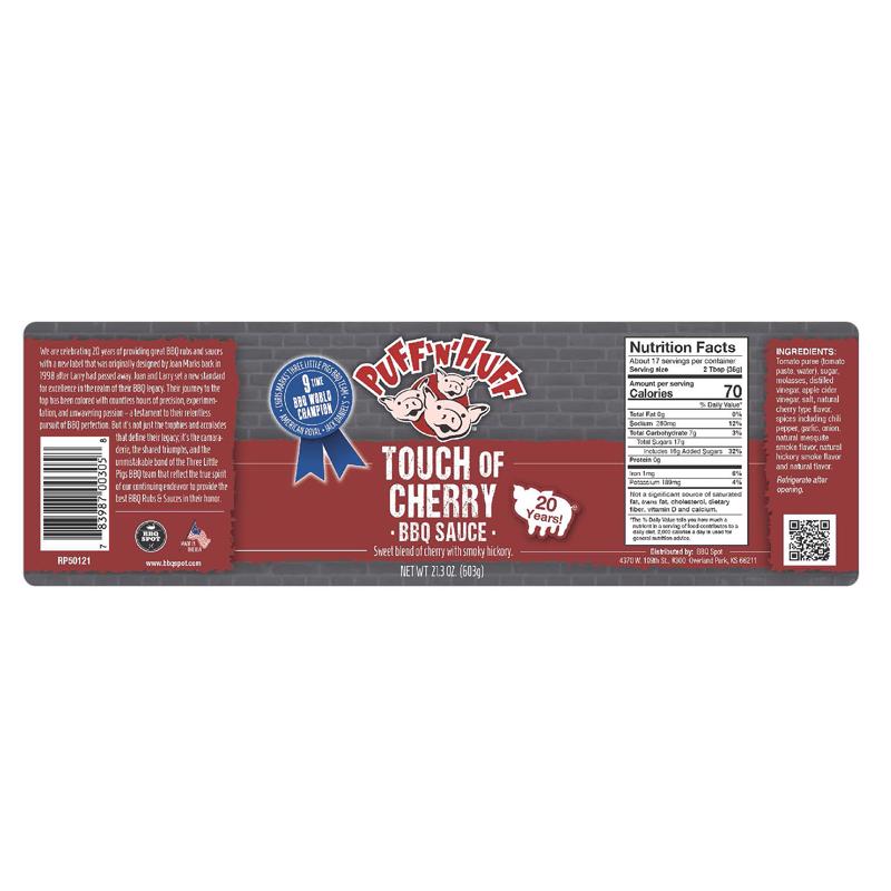 BBQ SAUCE TCH CHR 21.3OZ