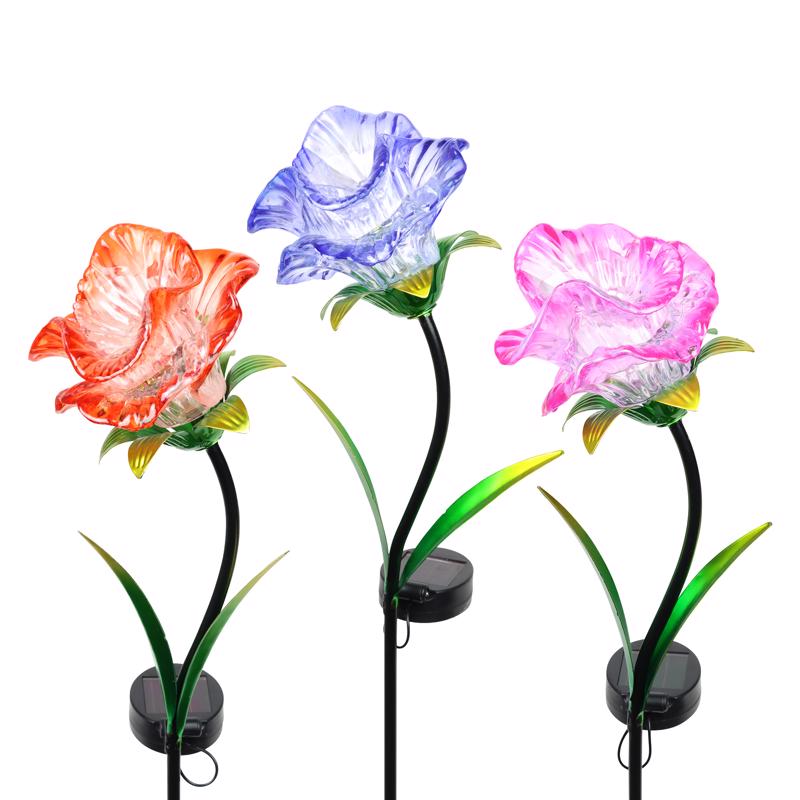 SOLAR GARDEN STAKE 12PC