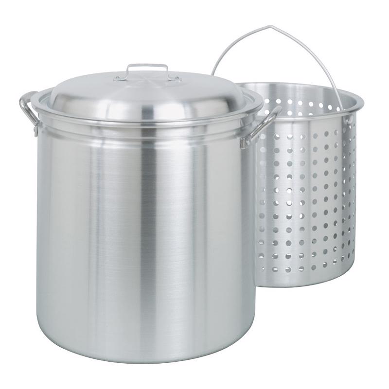STOCKPOT W/BSKT 60-QT