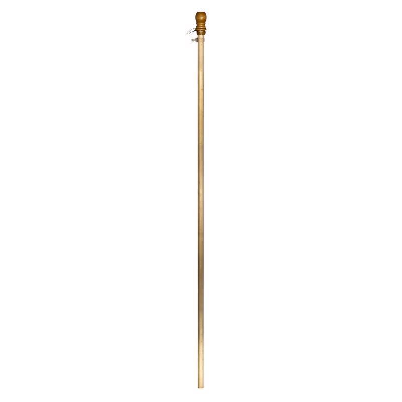 POLE FLAG WOOD 5'