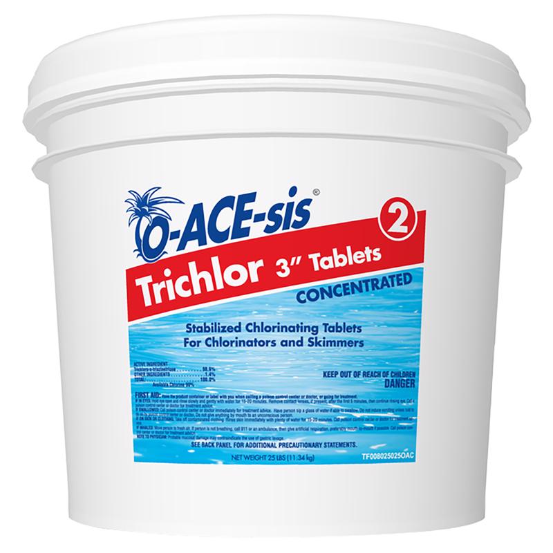 TRICHLOR TABLETS 3"25LB
