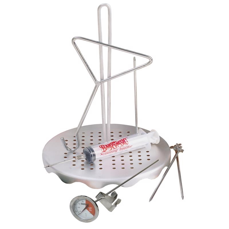 TURKEY FRYING RACK SET