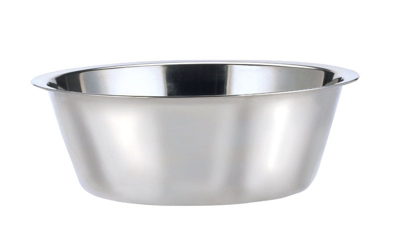 STNLS STEEL PET DISH 5QT