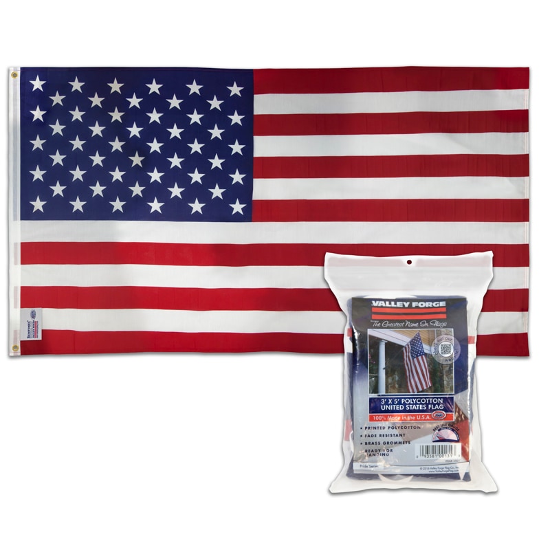 FLAG USA 3X5' POLYCOTTON