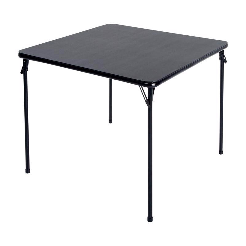 FOLDING TABLE 34"SQR BLK