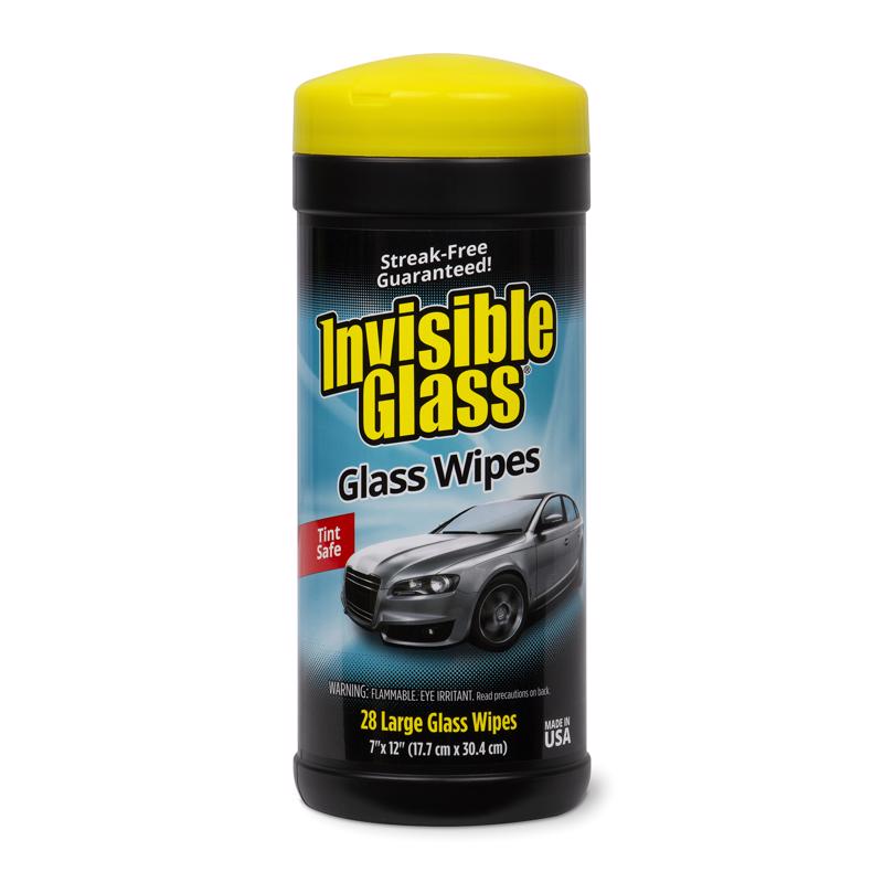 AUTO GLASS WIPES 28CT