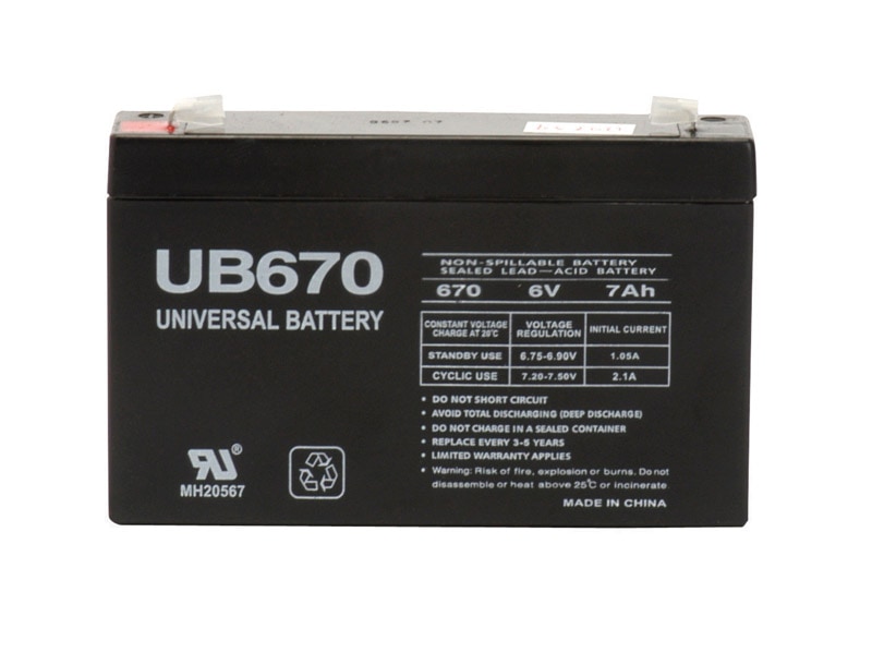 BATTERY SLA  UB670