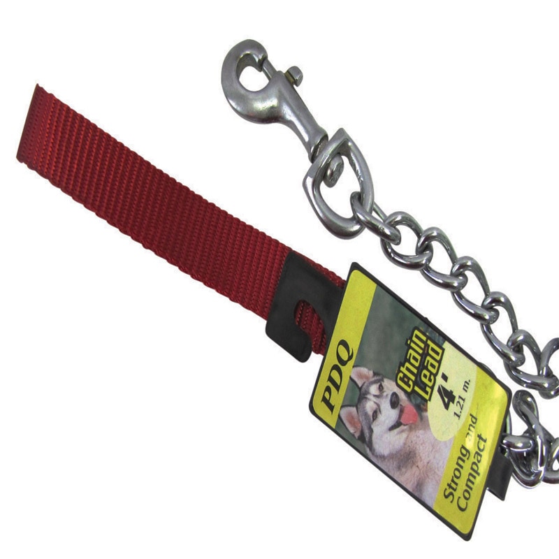 CHAIN DOG LEAD 48"X4.0MM