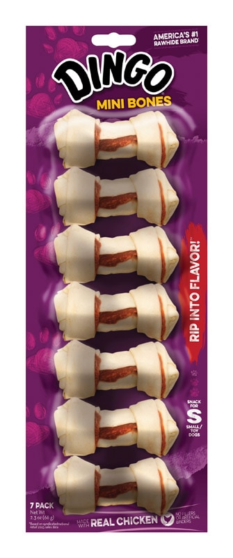 DINGO MINI DOG BONE 7PK