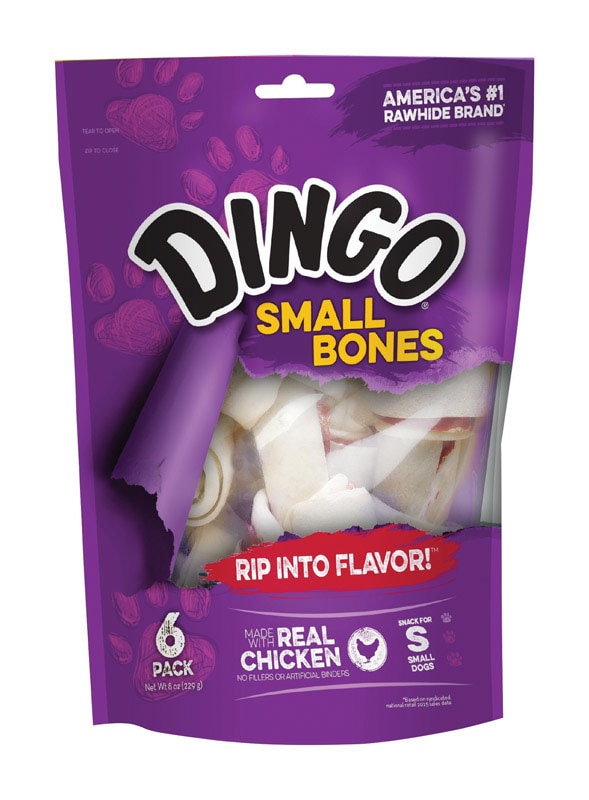 DINGO SMALL BONE 6 PK